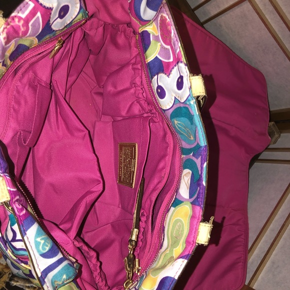 Coach Poppy Diaper Bag - Picture 5 of 7